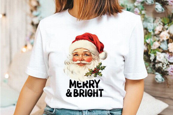 Download Vintage Santa Sublimation PNG - Vintage Collection
