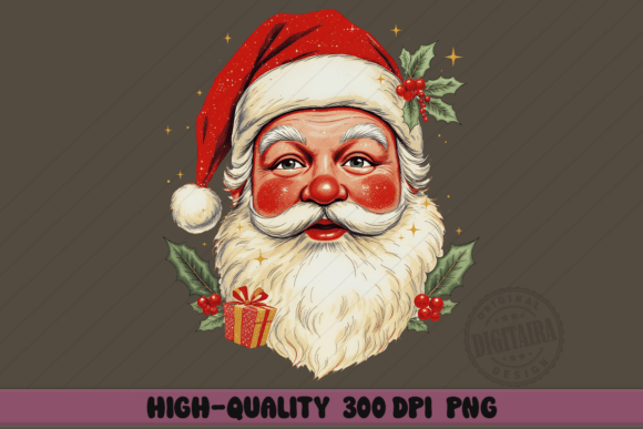 Download Vintage Santa Png, Christmas Clipart - Vintage Collection