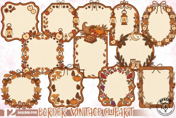 Download Border Vintage Clipart PNG - Vintage clipart Collection