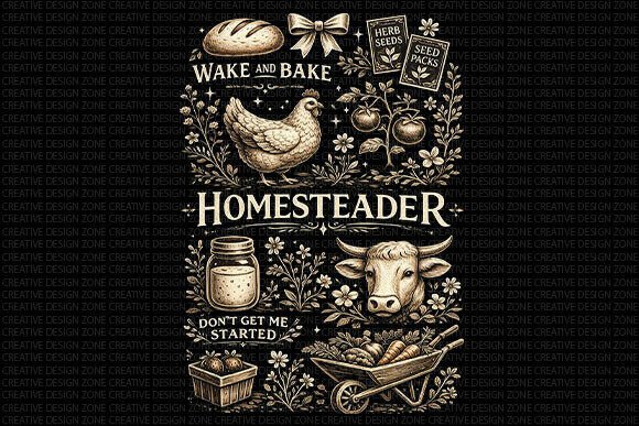 Download Homesteader Farm Vintage PNG - Vintage png Collection