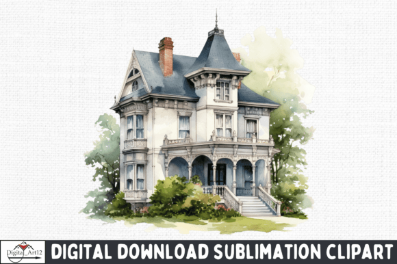 Download Vintage House PNG Clipart - Vintage Collection