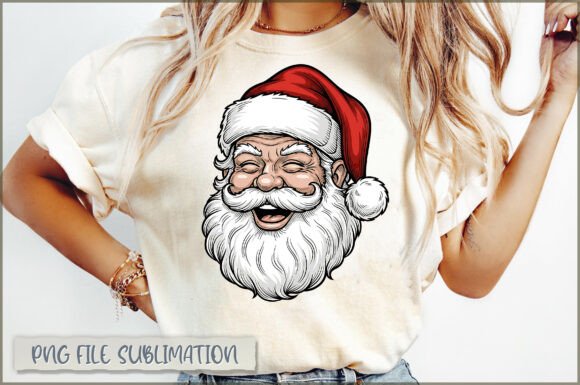 Download Vintage Santa PNG, Retro Funny Santa - Vintage Collection