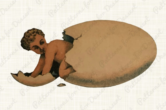 Download Baby Angel Vintage Clip Art - Vintage Collection