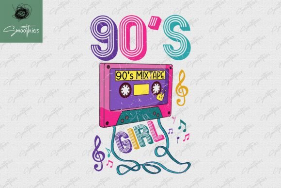 Download 90s Girl Retro Vintage Old Cassette PNG - Vintage Collection