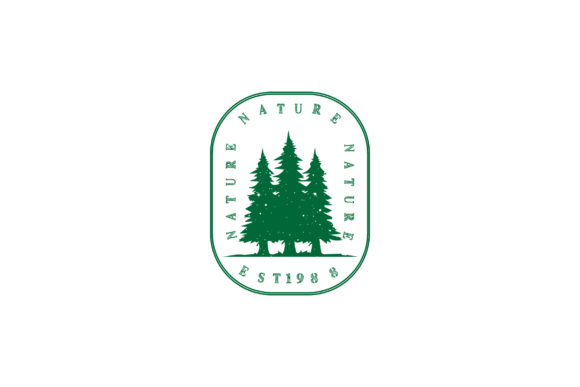 Download Vintage Pine Tree Logo - Vintage Collection