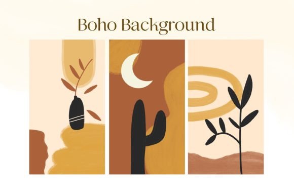 Download Bohemian Art Abstract Background - Premium Resources