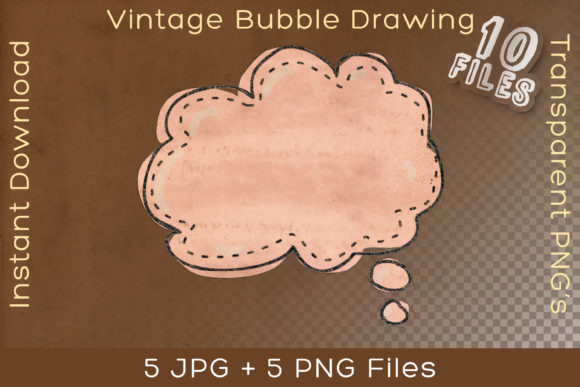 Download Speech Bubble Sign Vintage Art Drawing - Premium Bundle
